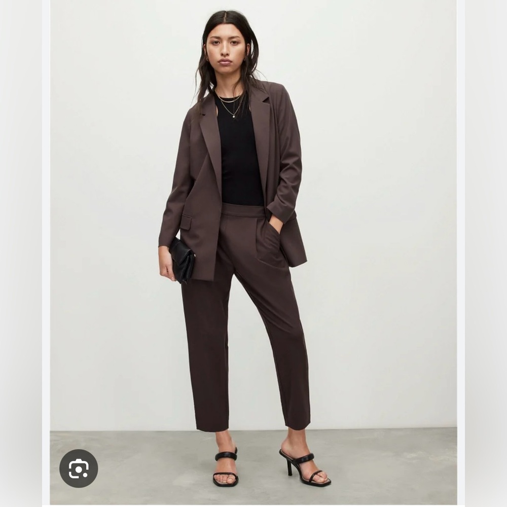 Allsaints aleida blazer cacao